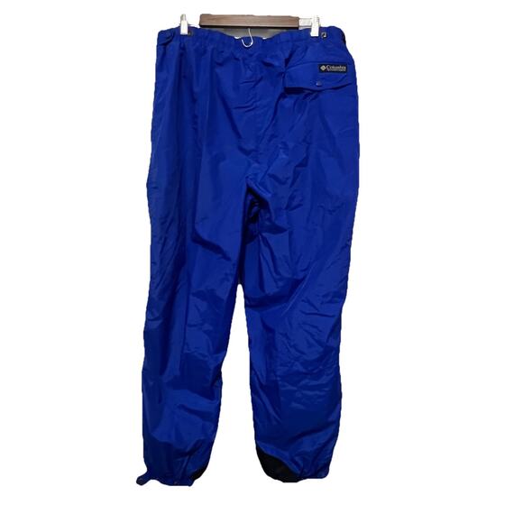 Columbia Mens Double Lined Snowboard Ski Snow Pants Blue Black Size XL 3L - Picture 4 of 11